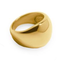 VIEA - Diana Dome Statement Chunky Ring - Lyst