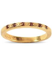 ASSUWA - Antonius Garnet Ring - Lyst