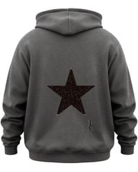 Aura & Co - Oxford Glitter Star Hoodie - Lyst