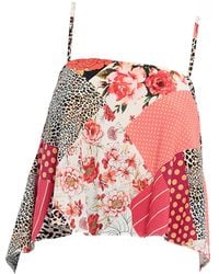 Maison Bogomil - Tank Top With Patchwork Print - Lyst