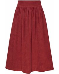 GROBUND - Mette Skirt - Lyst
