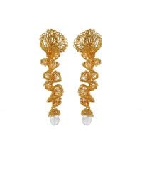 Lavish by Tricia Milaneze - Clear & Ella Handmade Earrings - Lyst