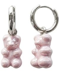POPORCELAIN - Sweet Porcelain Gummy Bear Earrings, Tone - Lyst
