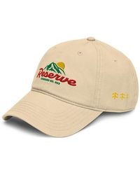 Anchor and Crew - Neutrals Natural Reserve No. Two Supply Cotton Embroidered Cap - Lyst