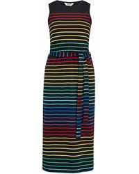 Sugarhill - Rory Jersey Midi Dress , Night Rainbow - Lyst