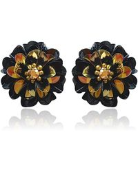PINAR OZEVLAT - Blossom Studs Two Tone - Lyst