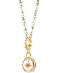 Lily Charmed - Plated Star Resin Capture Charm Necklace - Lyst