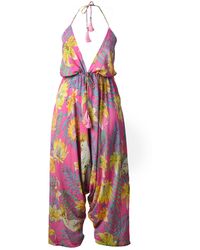 Coco Riko Ibiza - Aria Jumpsuit Tropical - Lyst