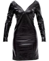 Maison Bogomil - Noir Muse – Sleek Eco-Leather Dress - Lyst