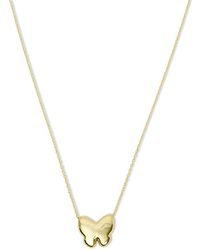 Argento Vivo - Puffy Butterfly Necklace - Lyst