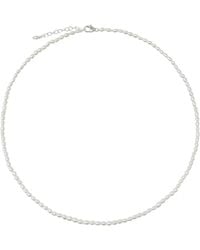 Kiri & Belle - Kira Seed Pearl Sterling Necklace - Lyst