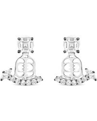 SALLY SKOUFIS - Revival Ear Jacket With Made Cz Diamond Stimulant - Lyst