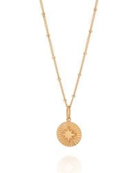 Nellou Jewellery - Shining Star Necklace Plated Sterling - Lyst