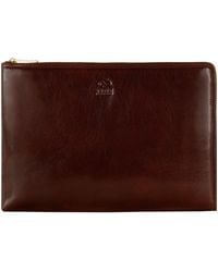 Time Resistance - Leather Clutch Purse - Lyst