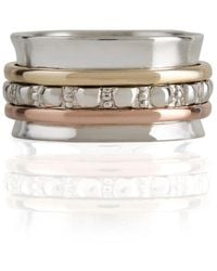 Charlotte's Web Jewellery - Maharani Spin And Wish Silver Spinning Ring - Lyst