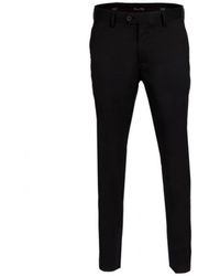 DAVID WEJ - Aldo Plain Smart Trousers With Belt Loops – - Lyst