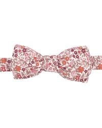 LE COLONEL - Burgundy Liberty Ava Bow Tie - Lyst