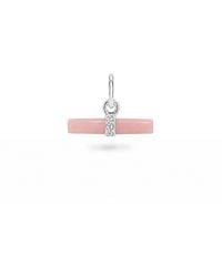 Zohreh - Guava Quartz T-Bar Pendant Sterling - Lyst