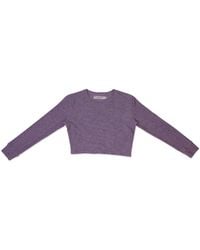 Bradford Row - Aliki Cropped Long Sleeve - Lyst