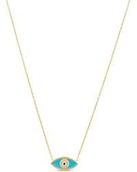 SHYMI - Evil Eye Necklace - Lyst