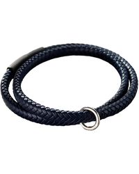 Posh Totty Designs - Leather Message Bracelet - Lyst