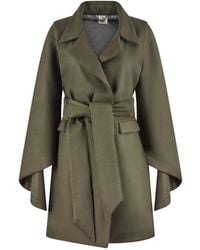 NUMBAT - Edith Cashmere Coat With Cloak Sleeves - Lyst