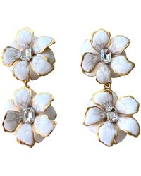 The Pink Reef - Bride Double Floral Drop - Lyst