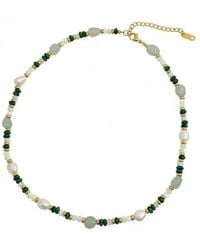 Angel Barocco - Beaded Baroque Pearl Necklace - Lyst