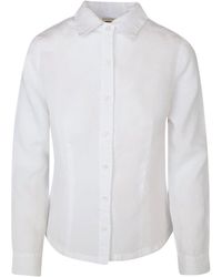 Haris Cotton - Linen Long Sleeved Shirt With Darts - Lyst