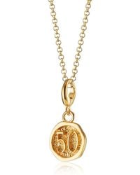 Lily Charmed - Plated Fiftieth Birthday Charm Necklace - Lyst