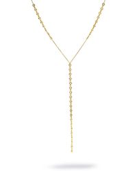 Ebru Jewelry - Starlight Elegance Diamond Y Necklace - Lyst