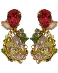 Vickisarge - Memories Drop Earrings - Lyst