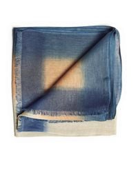 Variously - Oceana Soft Linen Silk Handloom Scarf - Lyst