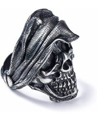 German Kabirski - Requiem Handcrafted Sterling Skull Ring With Dark Aesthetic - Lyst