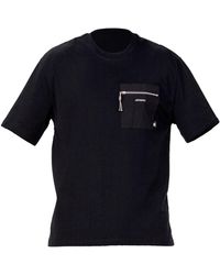 Smart and Joy - Zipper On Pocket T-Shirt - Lyst