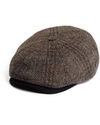Dasmarca Hats - Aaron Harris Tweed Wool Cap With Earflaps - Lyst