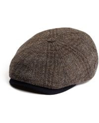 Dasmarca Hats - Aaron Harris Tweed Wool Cap With Earflaps - Lyst