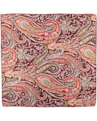 LE COLONEL - Liberty Vine Felix Silk Square - Lyst