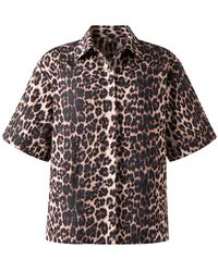 LOVEIST STORE - Leopard Print Relaxed Fit Shirt - Lyst