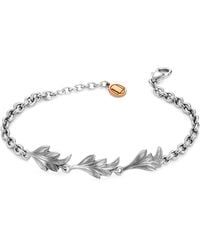 Unaloe - Rose Lilium Leaves Bracelet - Lyst