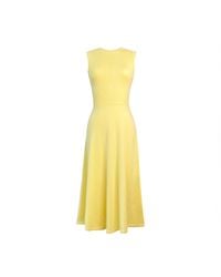 Solgo Atelier - Calypso Cashmere Dress Honeysuckle - Lyst