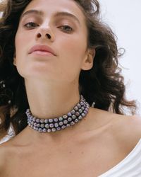 Lavani Jewels - Nebelia Pearl Choker - Lyst