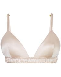 Black Heart Lingerie - Convertible Silk Triangle Bra - Lyst