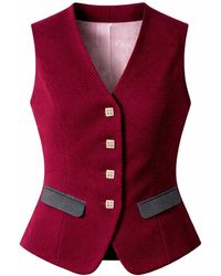 Mood Swings - Mulled Wine Vest - Lyst