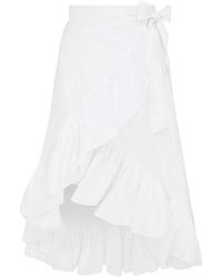 Lisa The Label - Le Jardin Tiger Lily Wrap Skirt - Lyst