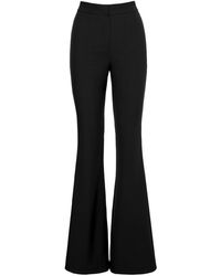 BLUZAT - High-waisted Flared Trousers - Lyst