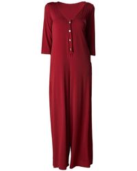 Ceylan Bcn - Mono Burgundy With Sleeves - Lyst