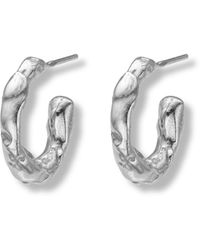 EVA REMENYI - Talisman Small Hoop Earrings - Lyst