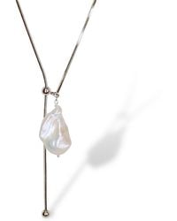 Ninemoo - Grandeur Baroque Pearl Adjustable Necklace - Lyst