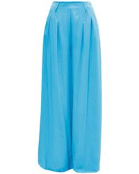 Nissa - Palazzo Viscose Pants - Lyst